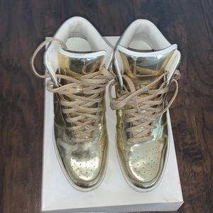 Nike Dunk High Sky Liquid Gold